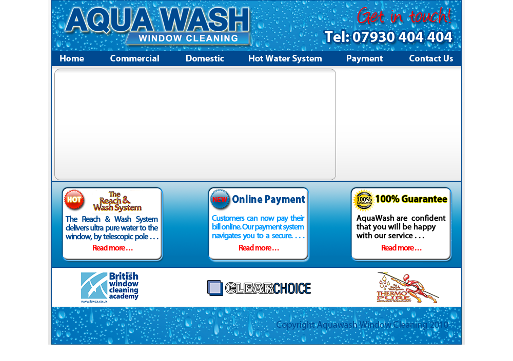 aquawash - window cleaners harrogate